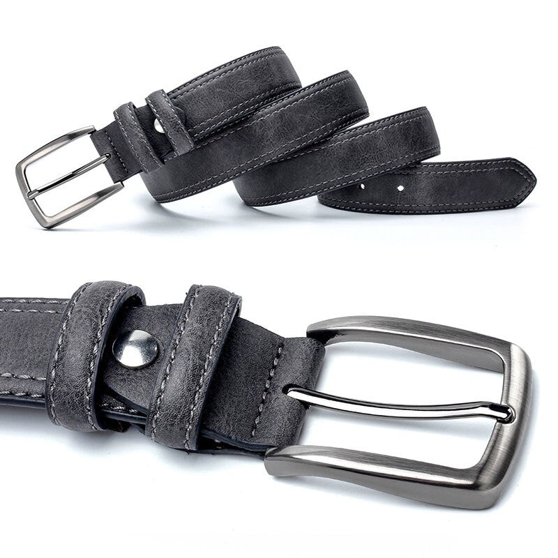RetroLux – Vintage Lederen Herenriem voor Jeans