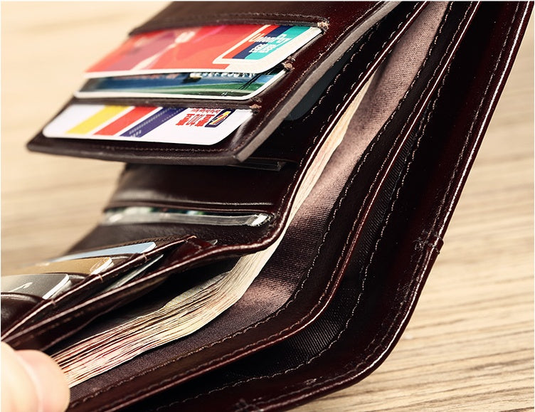 LeatherLine – Genuine Leather Men's Wallet