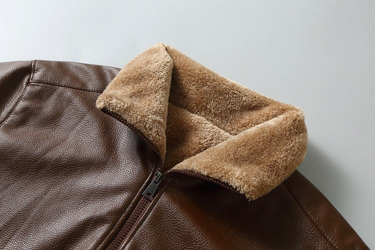 ReverStyle – Gevoerde Herenjas van Leer