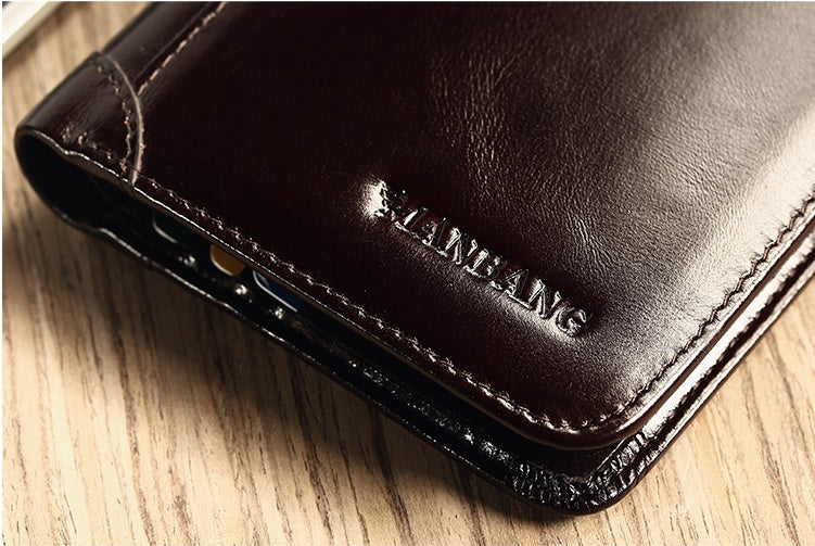 LeatherLine – Genuine Leather Men's Wallet