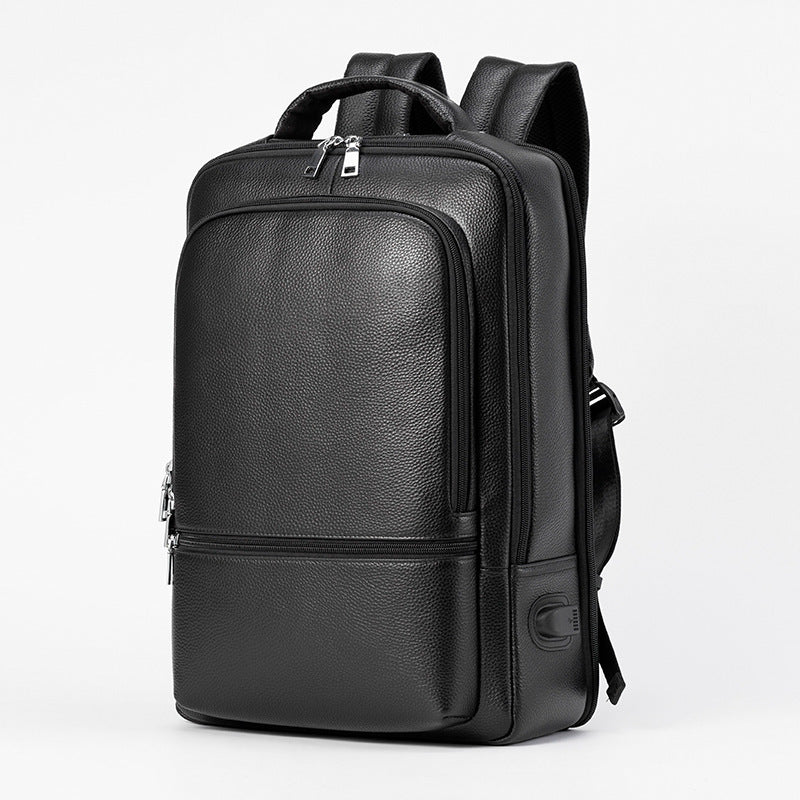SmartCarry – Stylish Leather Backpack