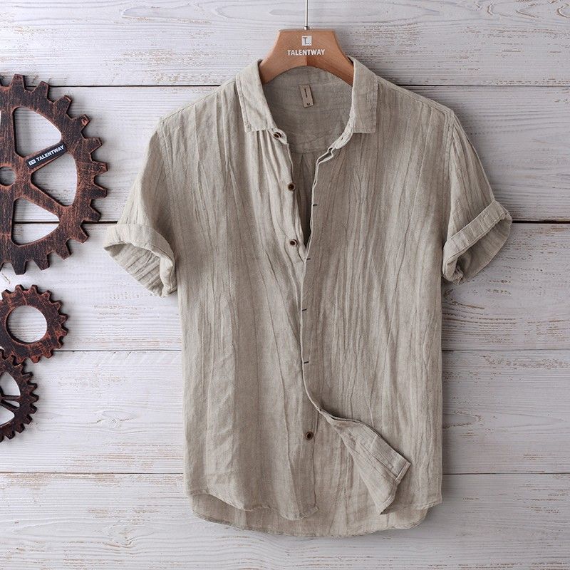 EarthTone – Vintage Linen Shirt