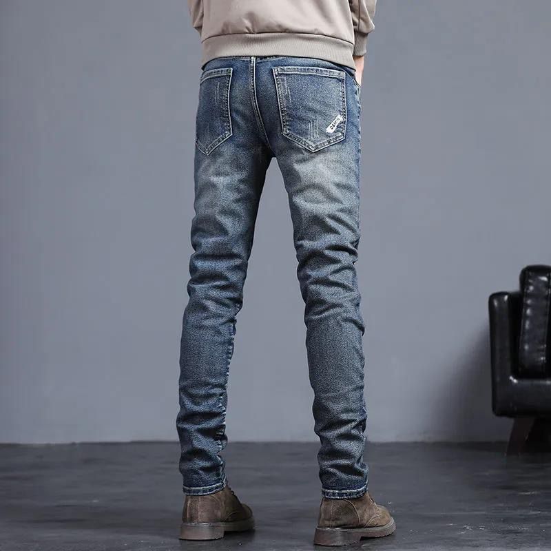 FlexDenim – Slim Straight Stretch Jeans voor Heren