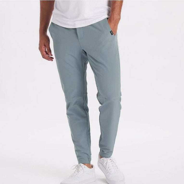 Summer Thin Ice Silk Trousers