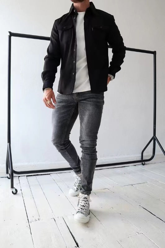 UrbanBrush – Casual Overshirt with Style