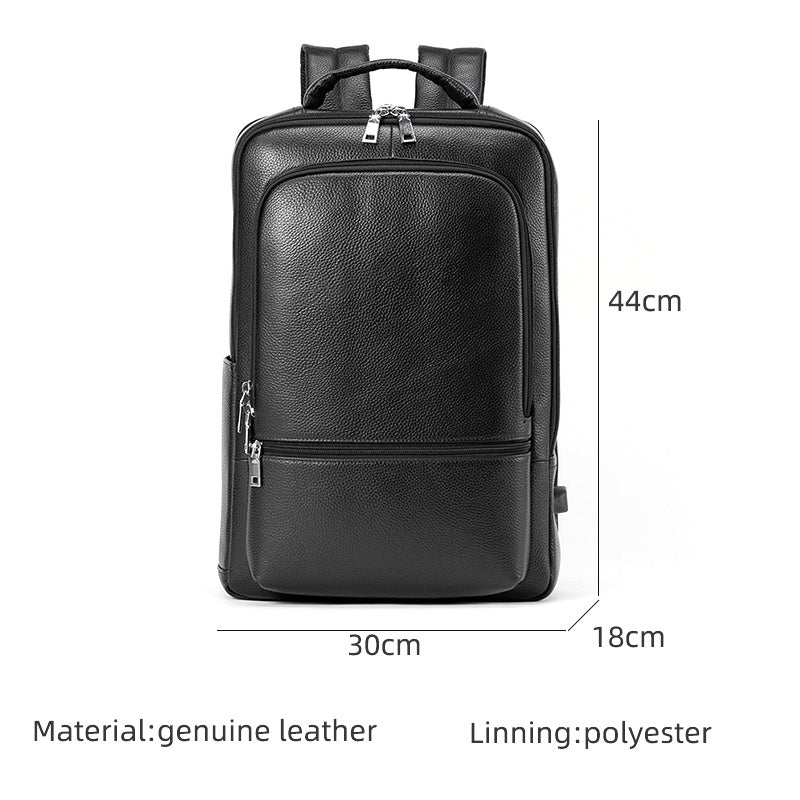 SmartCarry – Stylish Leather Backpack