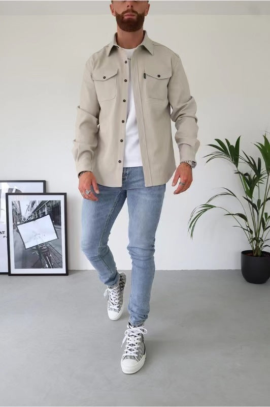 UrbanBrush – Casual Overshirt with Style