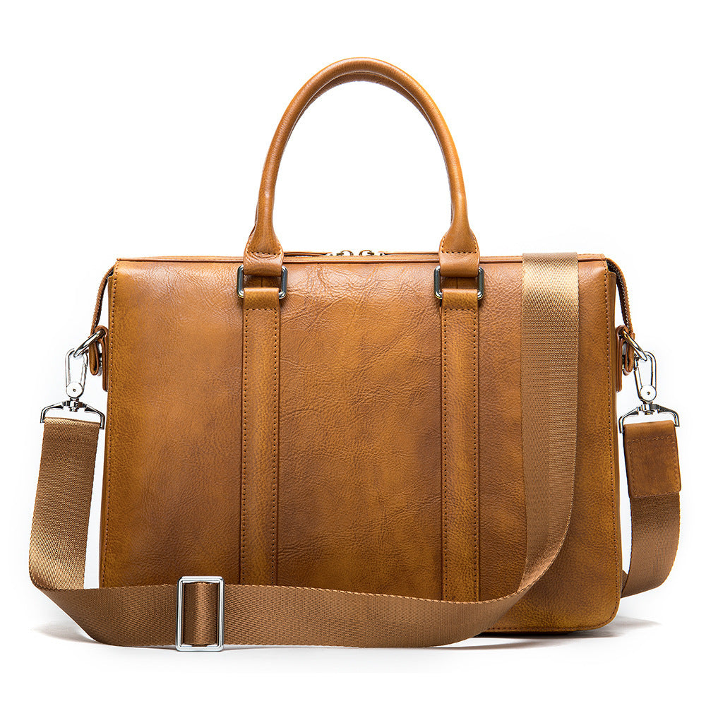 Executive Retro – leather laptop bag