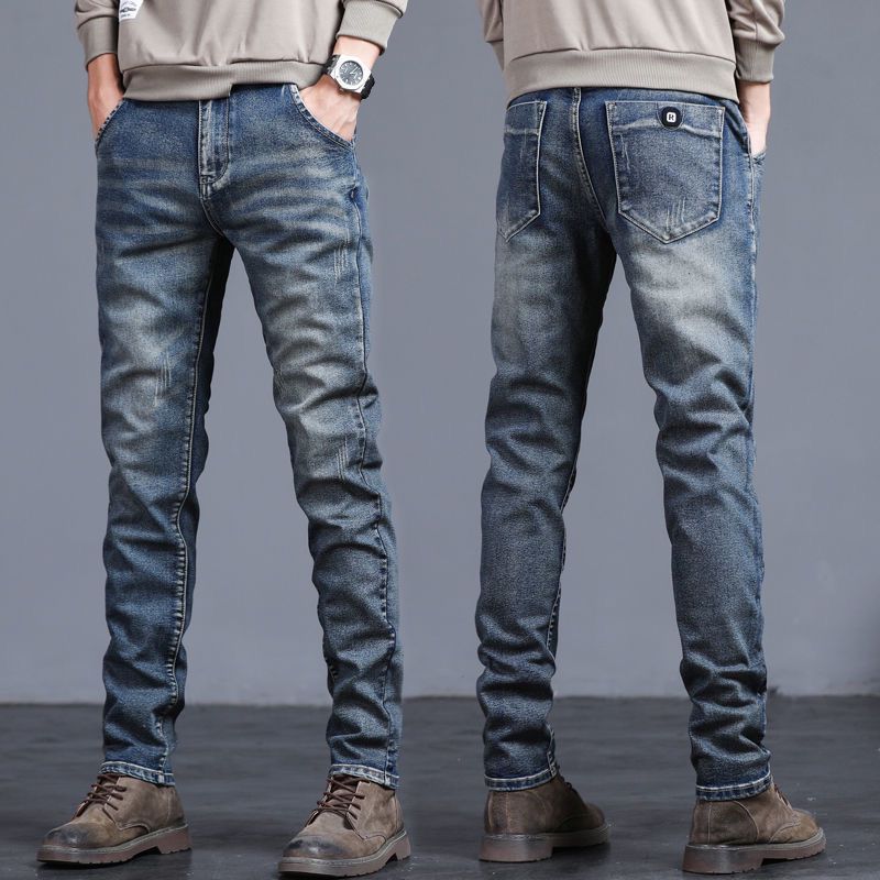 FlexDenim – Slim Straight Stretch Jeans voor Heren
