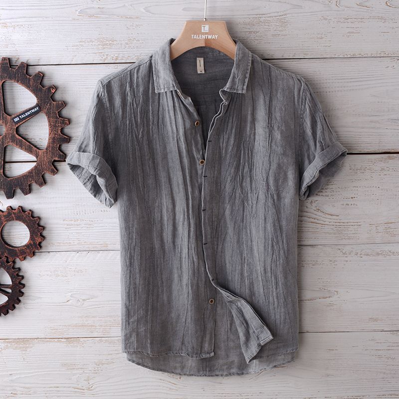 EarthTone – Vintage Linen Shirt