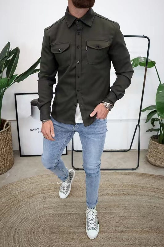 UrbanBrush – Casual Overshirt with Style