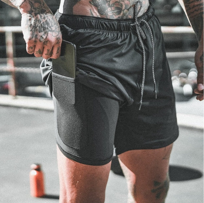 FlexGrip - Sportshorts met Zijvak