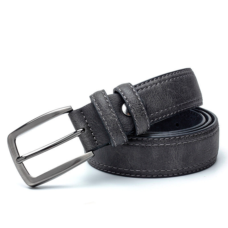 RetroLux – Vintage Lederen Herenriem voor Jeans