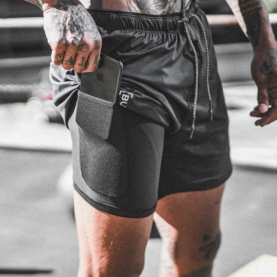 FlexGrip - Sportshorts met Zijvak