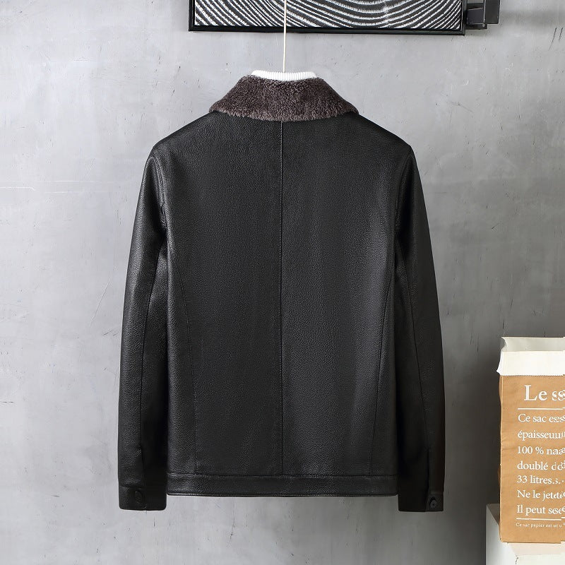 ReverStyle – Gevoerde Herenjas van Leer