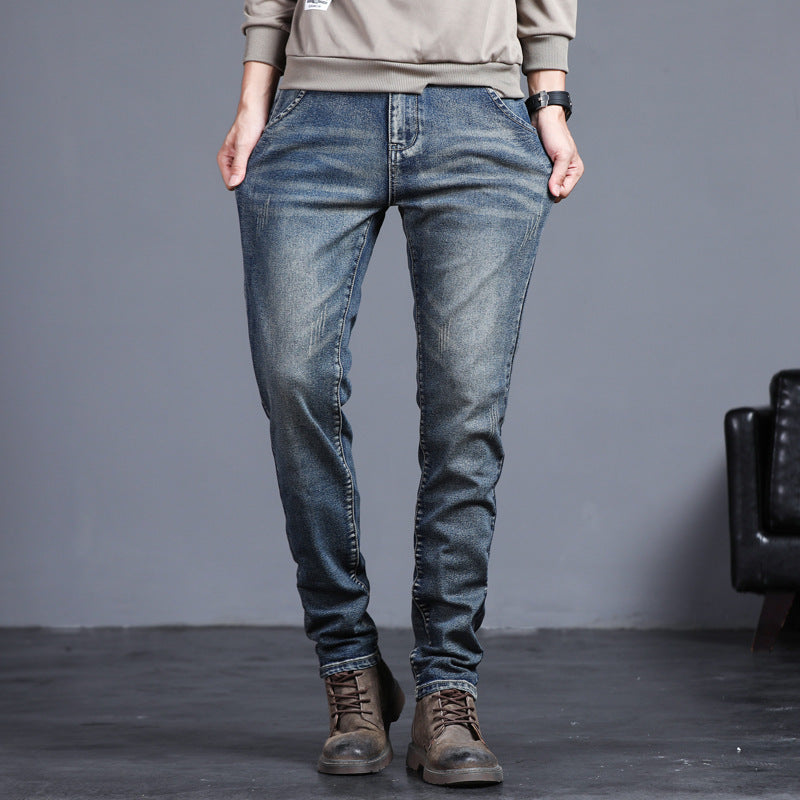 FlexDenim – Slim Straight Stretch Jeans voor Heren