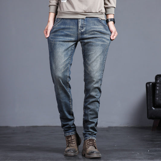 FlexDenim – Slim Straight Stretch Jeans voor Heren