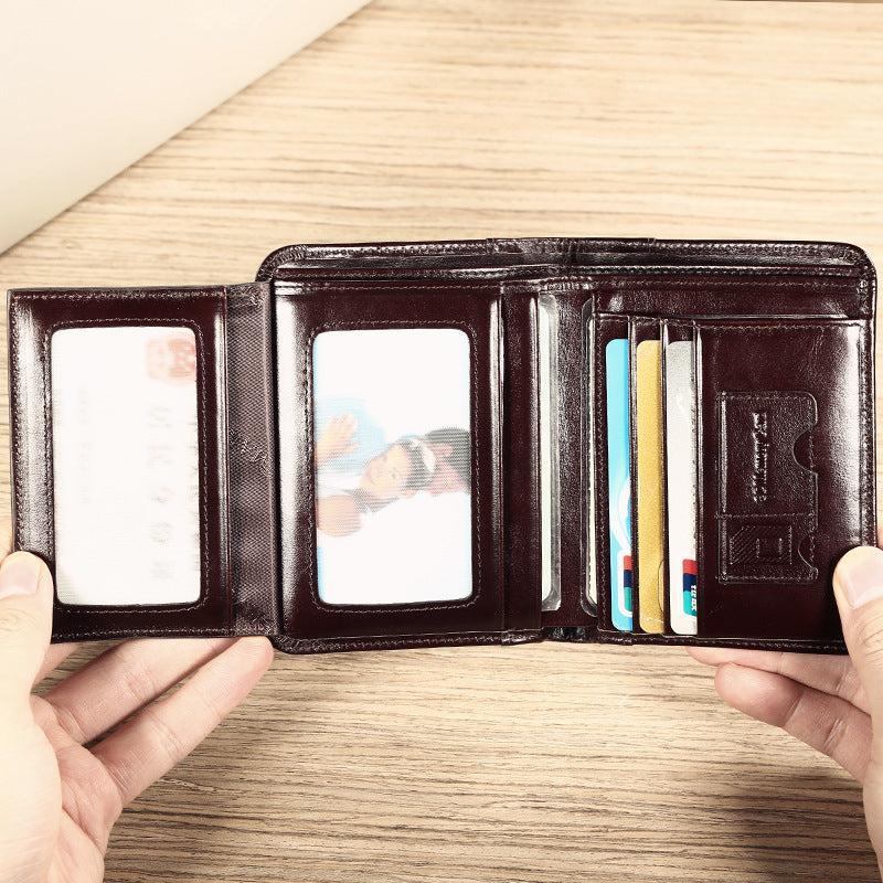 LeatherLine – Genuine Leather Men's Wallet