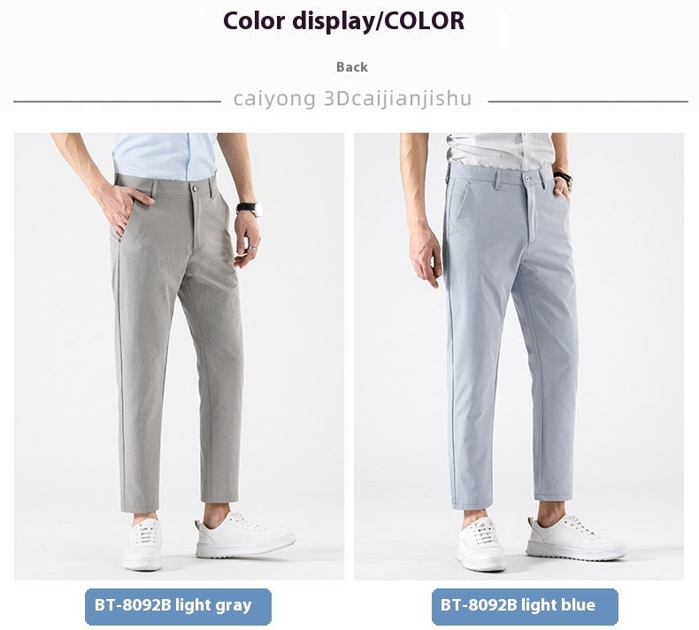 CropEdge – Slim Fit Cropped Herenbroek