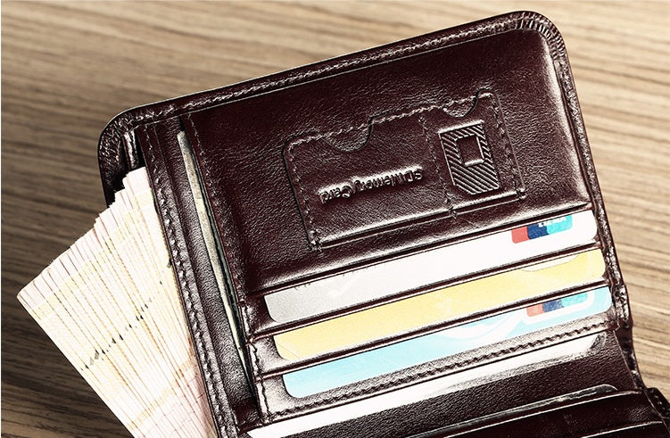 LeatherLine – Genuine Leather Men's Wallet