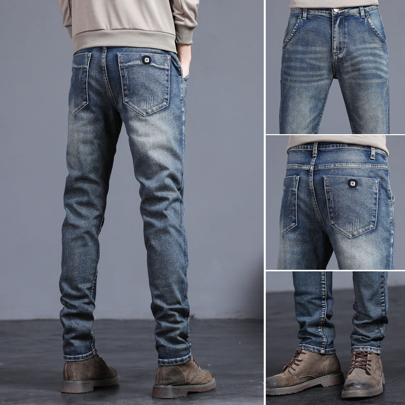 FlexDenim – Slim Straight Stretch Jeans voor Heren