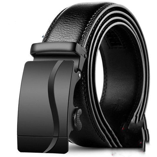 PureClass – Leather Belt with Automatic Buckle