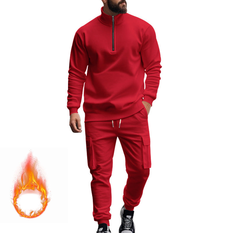 HeatZip – Gevoerde Casual Herenjas met Rits