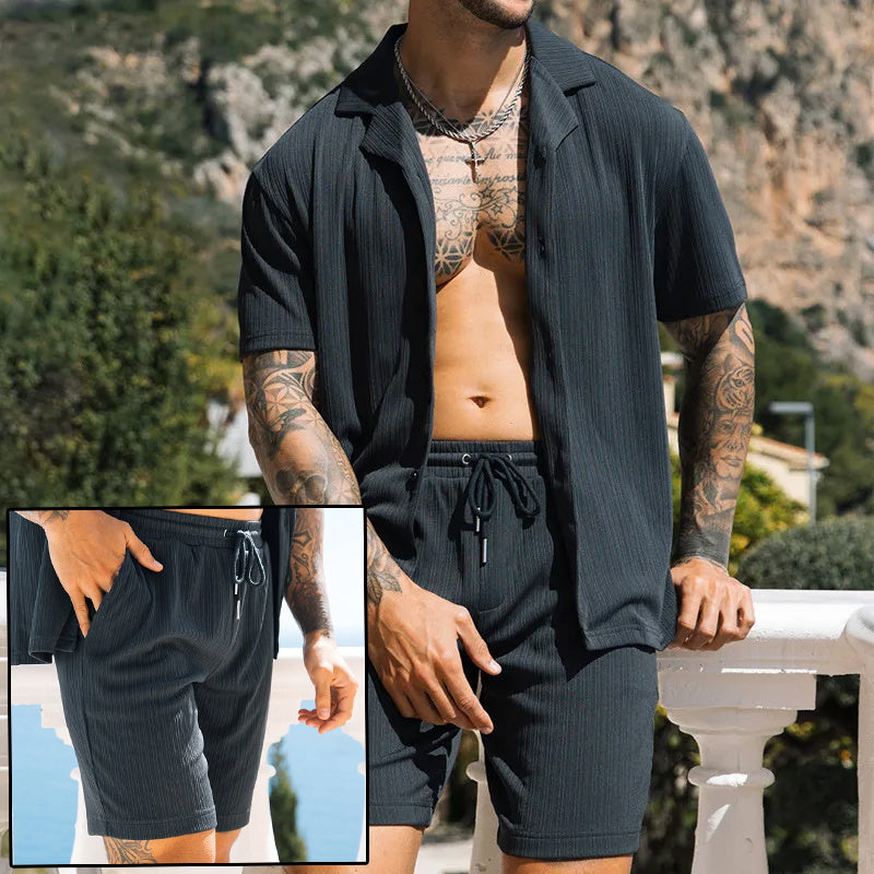 CoastalSet – Zomerse outfit met Overhemd en Shorts