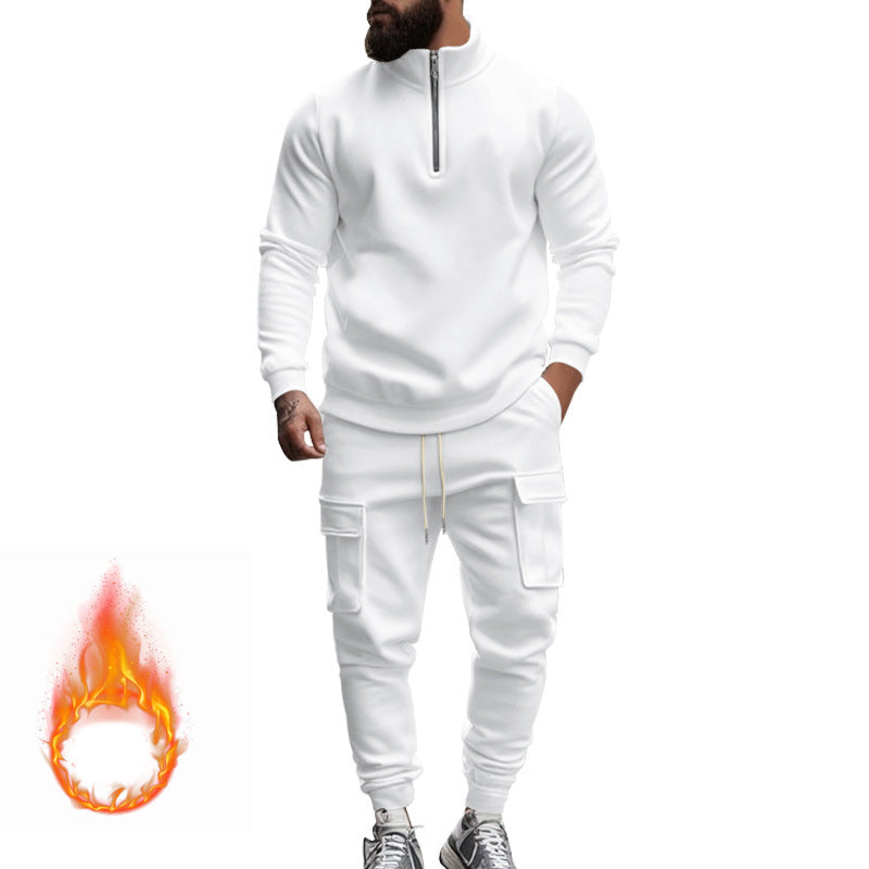 HeatZip – Gevoerde Casual Herenjas met Rits