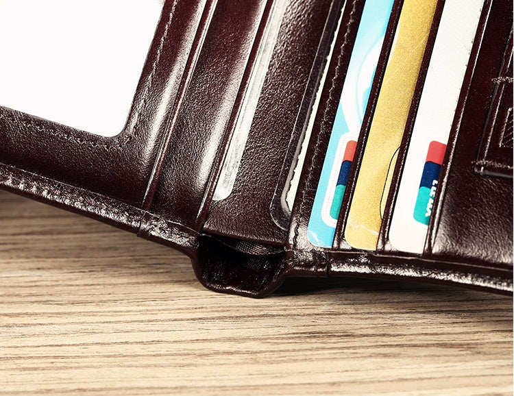 LeatherLine – Genuine Leather Men's Wallet