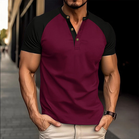 DailyFlex - Slim en Comfortabel Waffle Tee