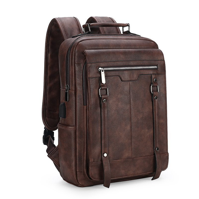 CampusPro – Comfortabele leren Rugzak