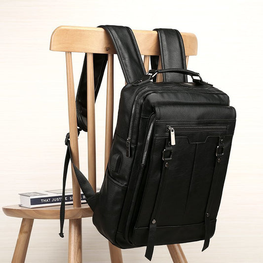 CampusPro – Comfortabele leren Rugzak