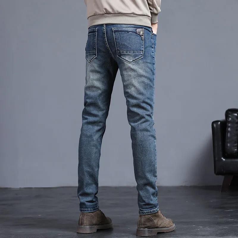 FlexDenim – Slim Straight Stretch Jeans voor Heren