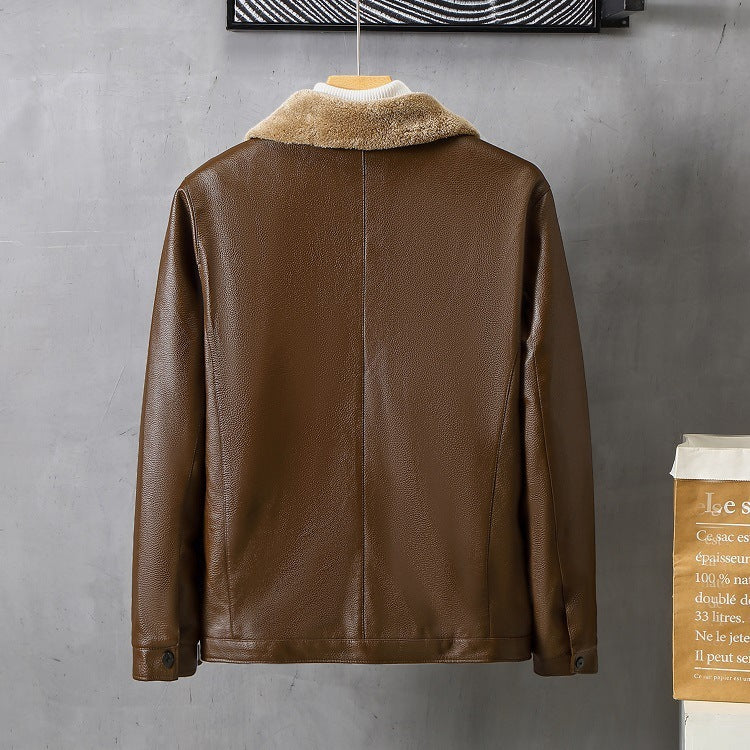 ReverStyle – Gevoerde Herenjas van Leer
