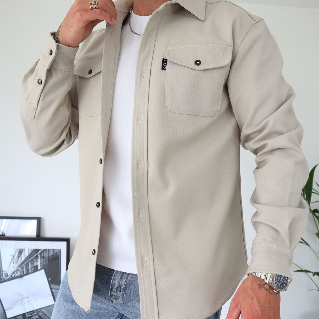 UrbanBrush – Casual Overshirt with Style