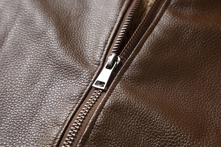 ReverStyle – Gevoerde Herenjas van Leer