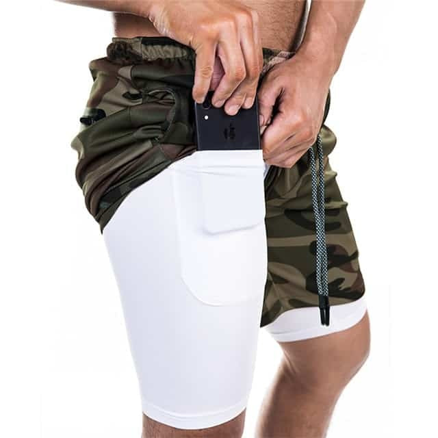 FlexGrip - Sportshorts met Zijvak