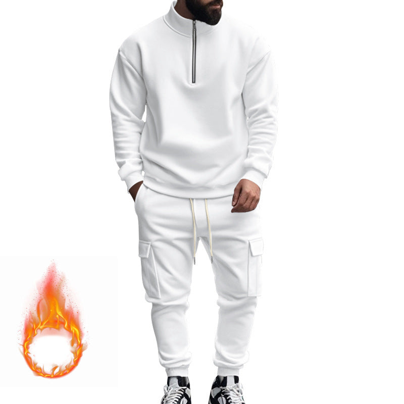 HeatZip – Gevoerde Casual Herenjas met Rits
