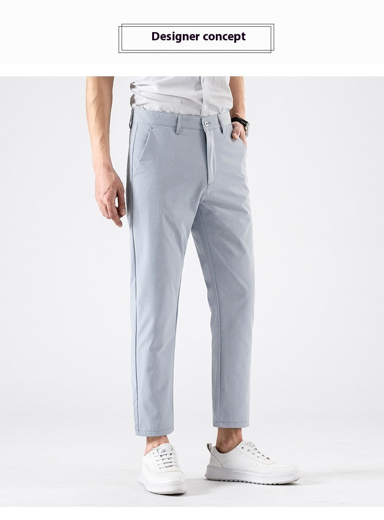 CropEdge – Slim Fit Cropped Herenbroek