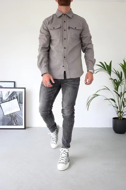 UrbanBrush – Casual Overshirt with Style